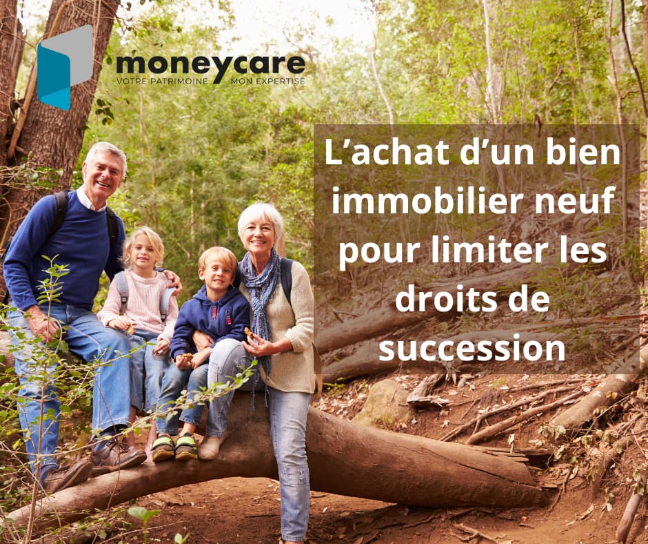 Illustration donation pour achat immobilier neuf et droits de succession